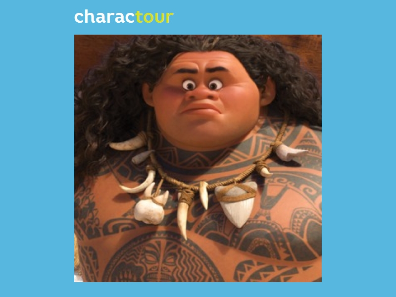 Maui From Moana Charactour