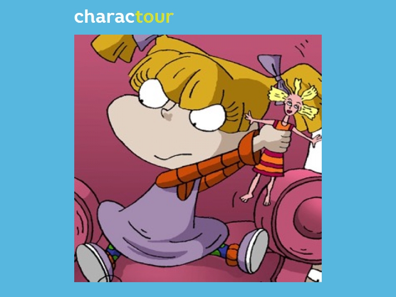 I'm a match to Angelica Pickles from Rugrats.