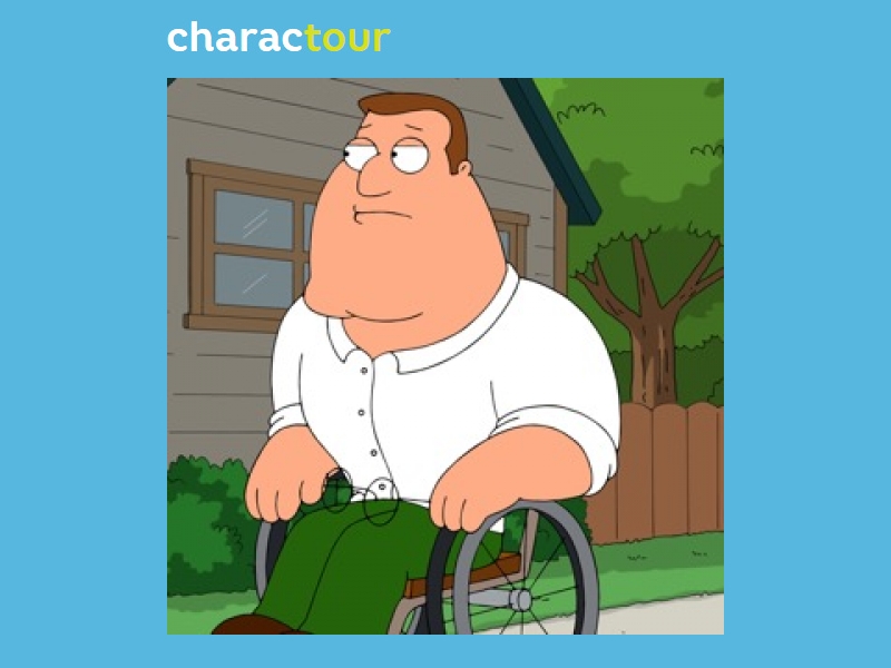 I'm a match to Joe Swanson from Family Guy.