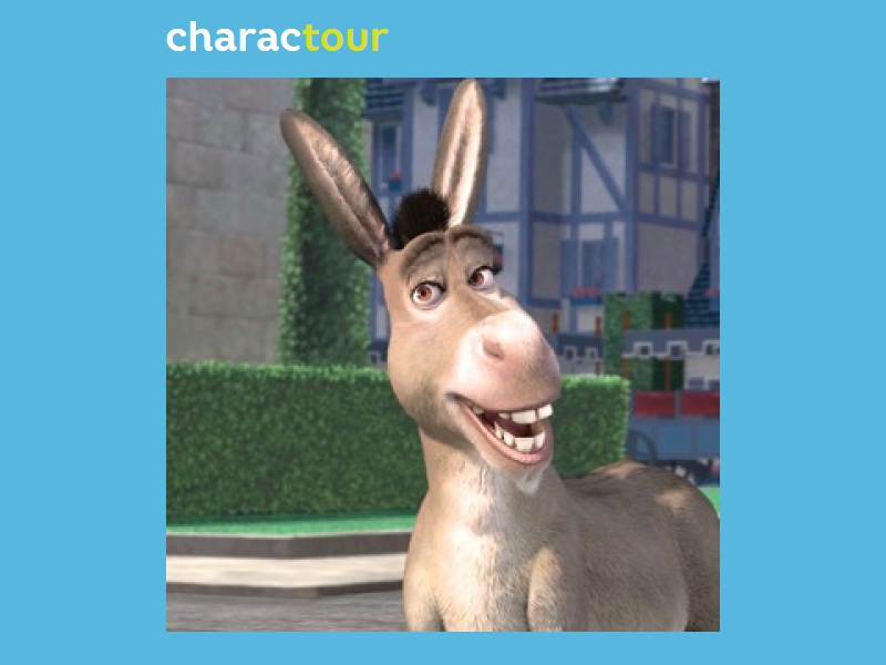 I'm a match to Donkey from Shrek.