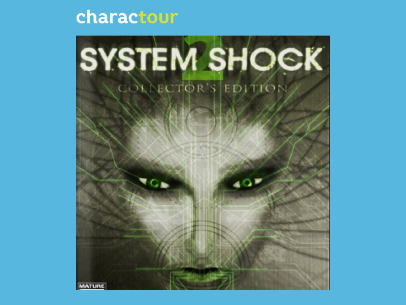 system shock 1 shodan sprite
