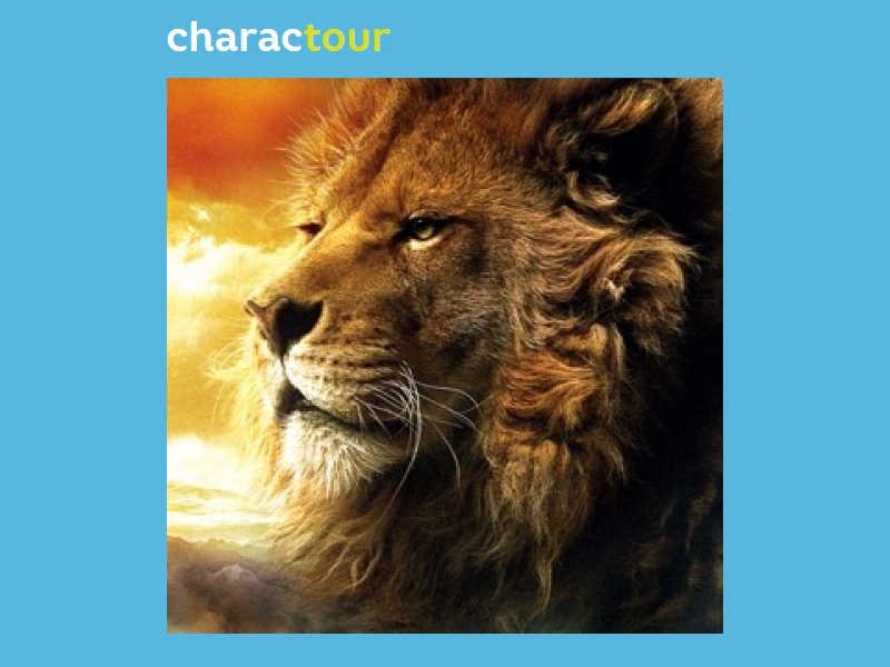 Aslan the Lion from The Chronicles of Narnia Voyage of the Dawn