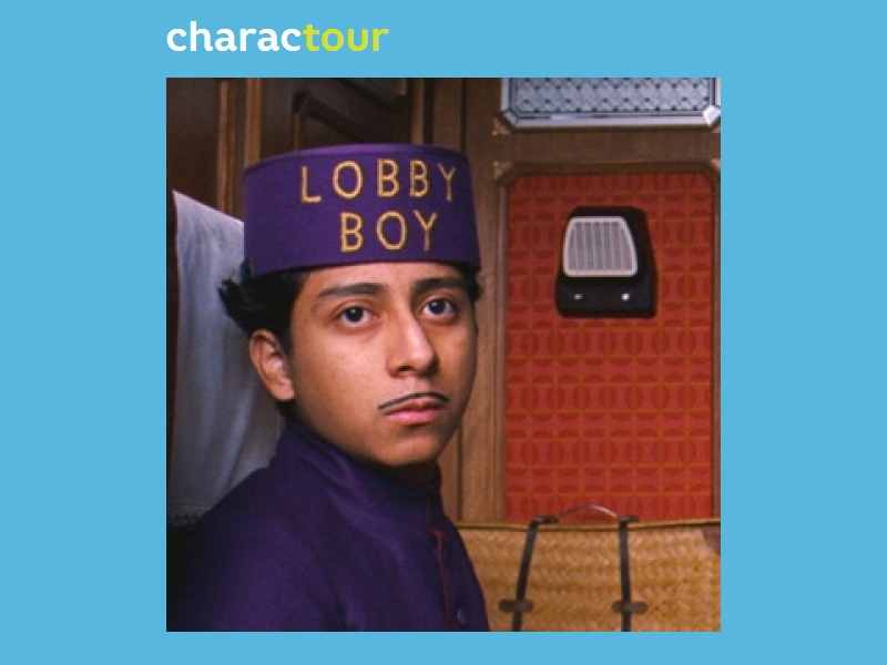 Zero Moustafa from The Grand Budapest Hotel