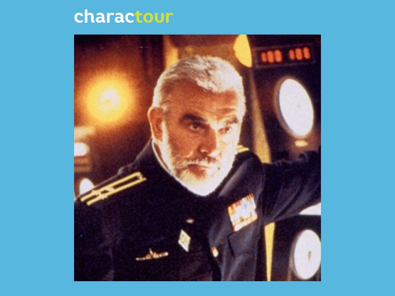 Marko Ramius from The Hunt for Red October CharacTour