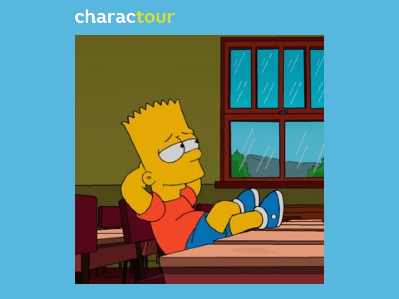Bart Simpson From The Simpsons Charactour