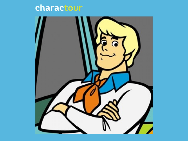 I'm a match to Fred Jones from Scooby-Doo.