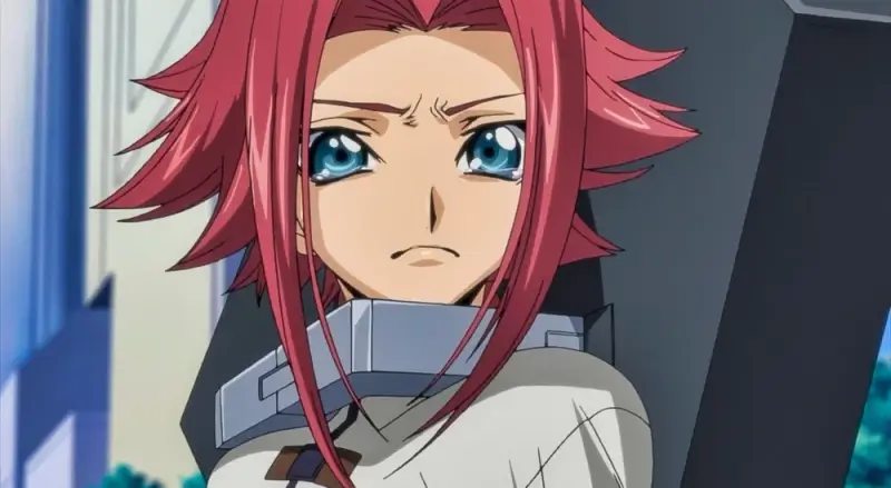 9. "Kallen Stadtfeld" from "Code Geass" - wide 8