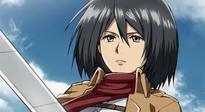 Mikasa Ackerman Wallpaper Season 3 Intro Screenshot