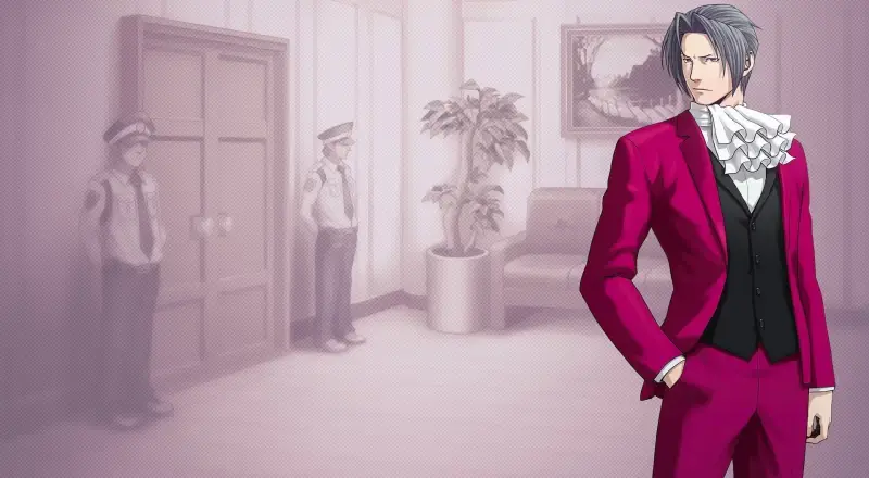 Ace Attorney Investigations 1 [Mobile] Miles Edgeworth (Blind) 