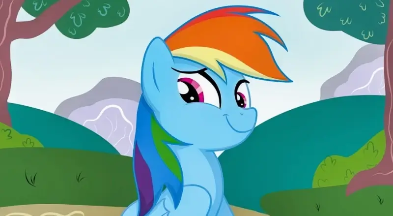 Rainbow Dash from My Little Pony