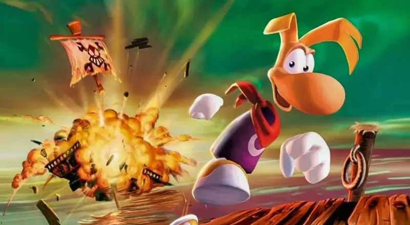 Rayman The adventurous character that has no limbs.