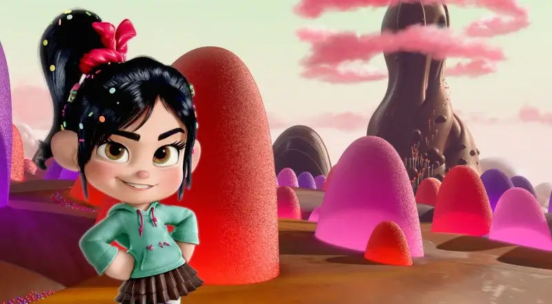 wreck it ralph vanellope von schweetz car