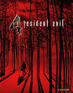 resident evil 4 cover red